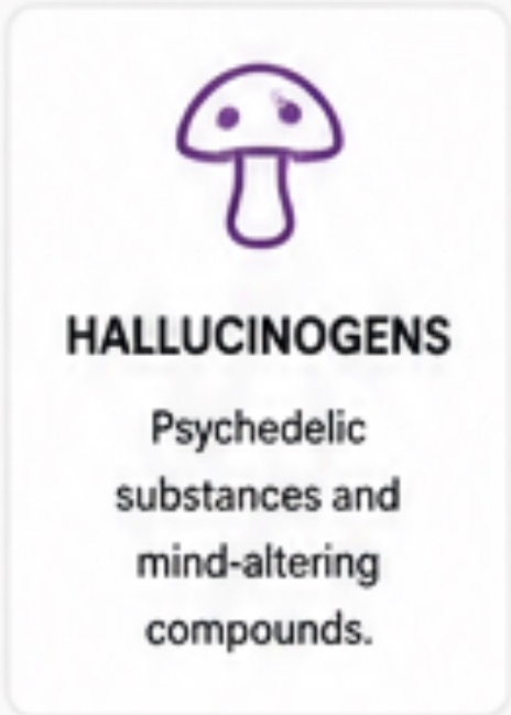 Hallucinogens category: psychedelic substances and mind-altering compounds