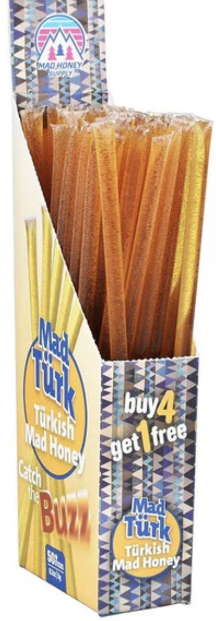 Mad Türk Honey Sticks product packaging