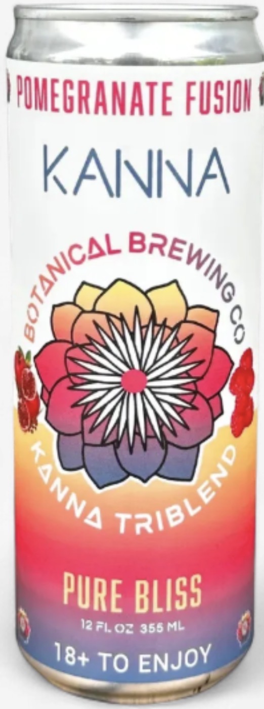 Pure Bliss pomegranate kanna beverage