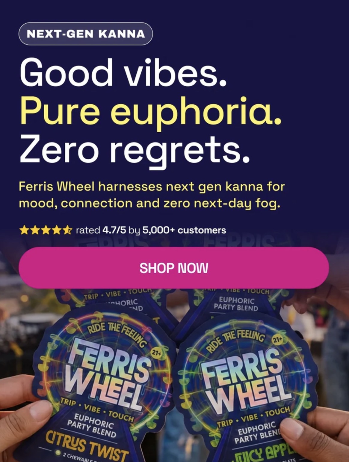 Ferris Wheel Kanna advertisement