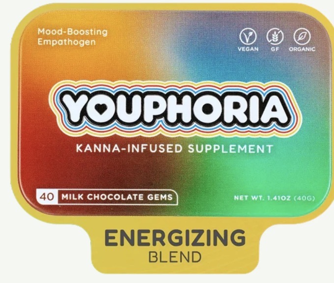 Youphoria kanna-infused chocolate supplement