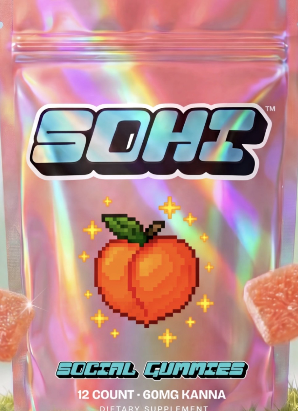 SOHI fruit-flavored kanna gummies