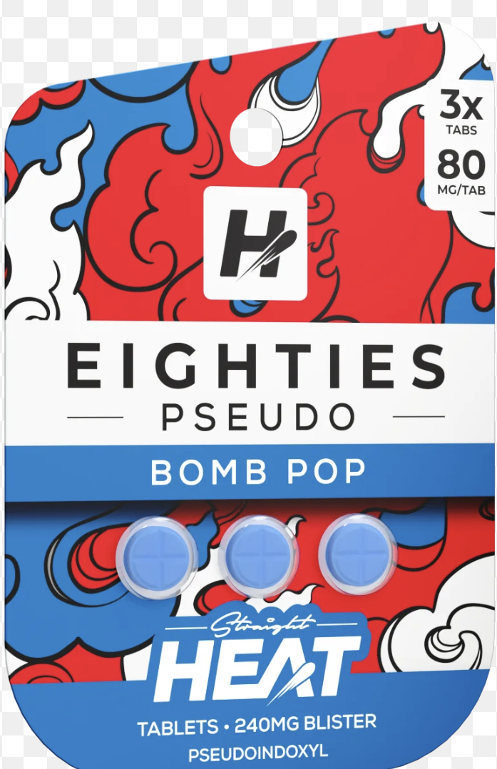 Eighties Pseudo Bomb Pop 80mg per tablet