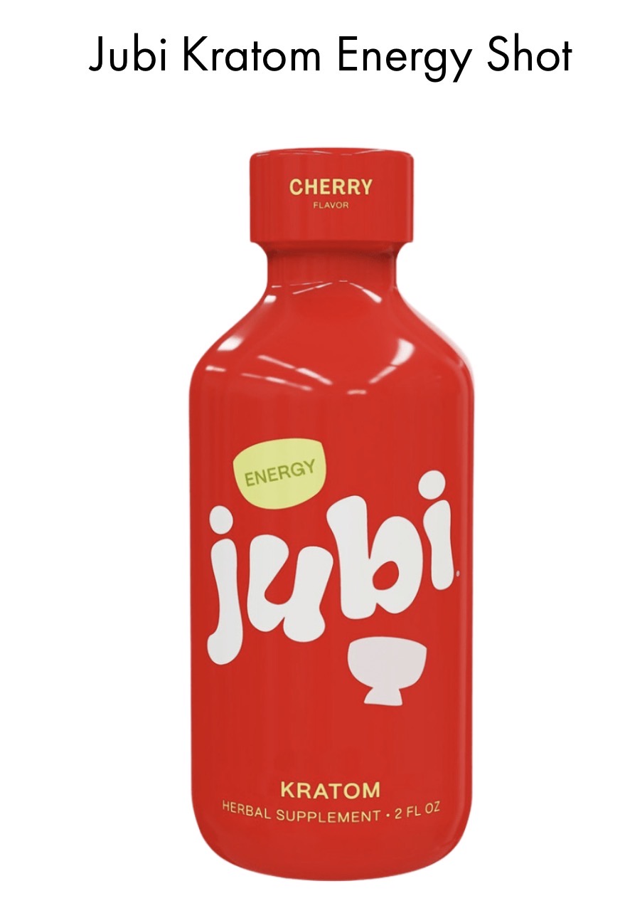 Jubi Kratom Energy Shot Cherry