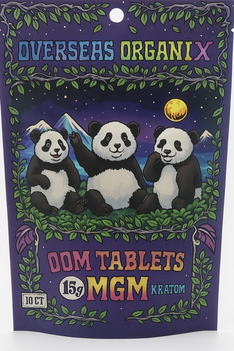 DOM Tablets MGM Kratom 15g