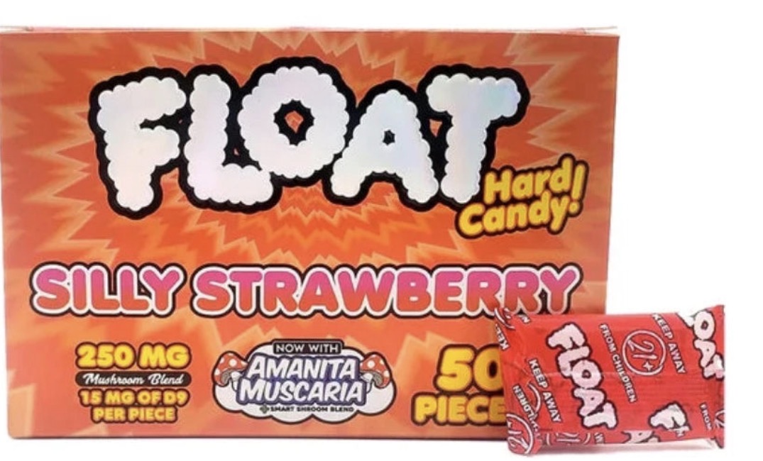 Float Silly Strawberry Hard Candy