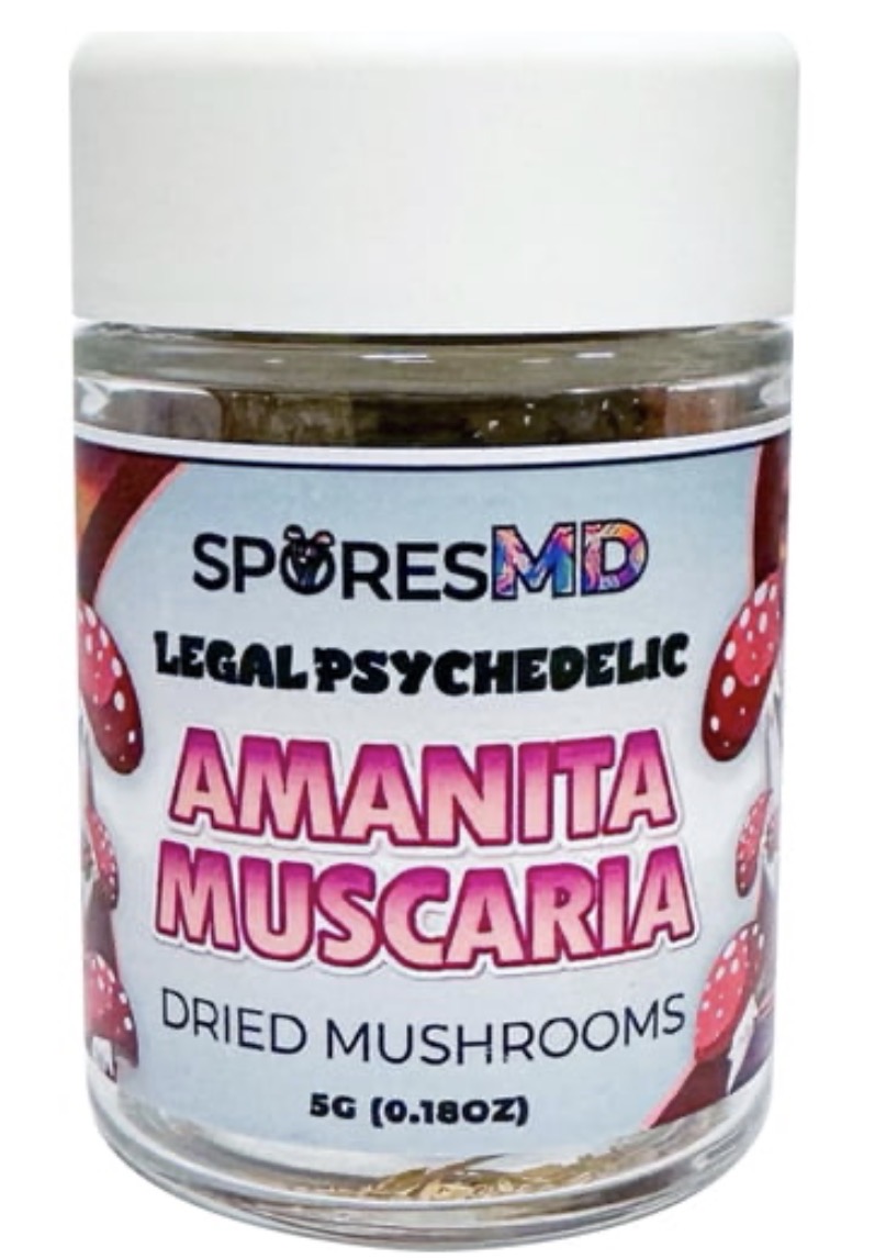Amanita Muscaria Dried Mushrooms
