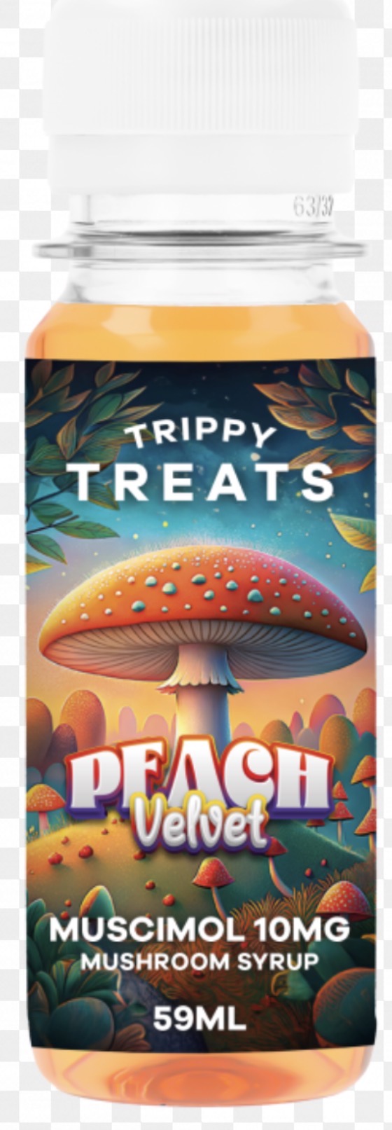 Trippy Treats Peach Amanita Shot