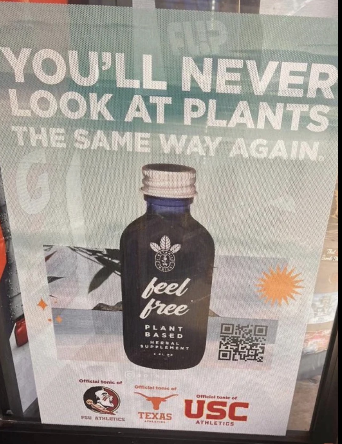Feel Free plant based herbal tonic