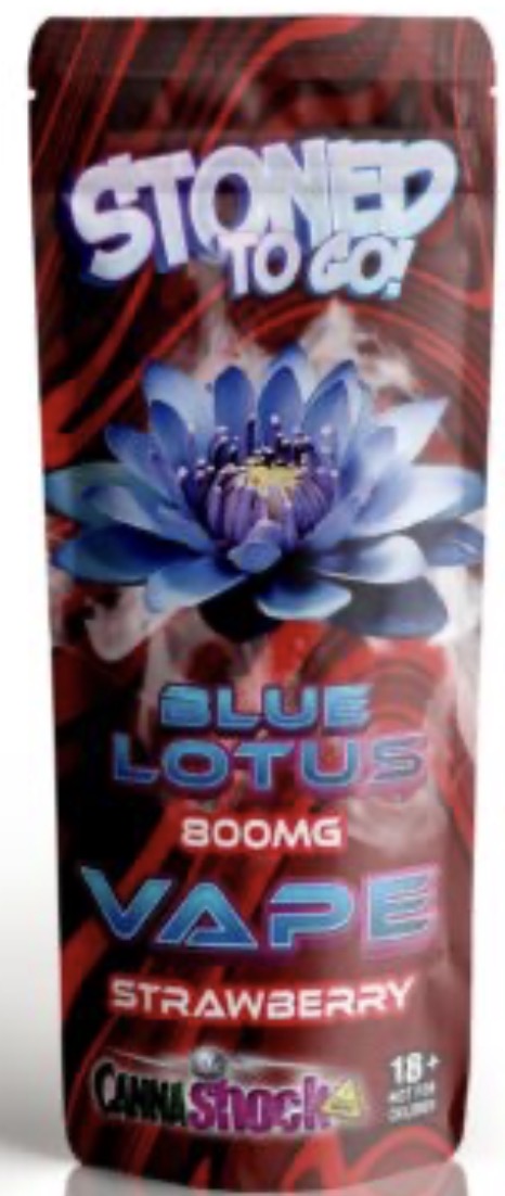 Stoned Blue Lotus vape strawberry
