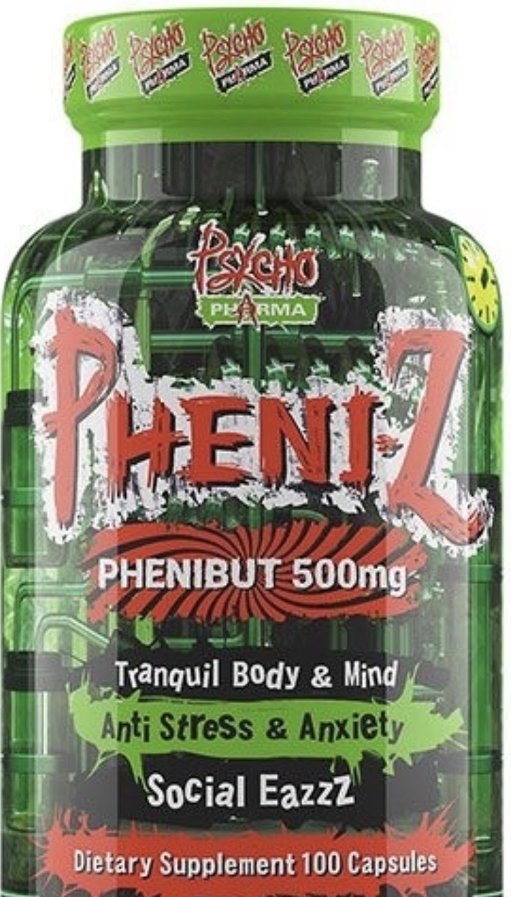 Phenibut 500mg and Social EazzZ capsules