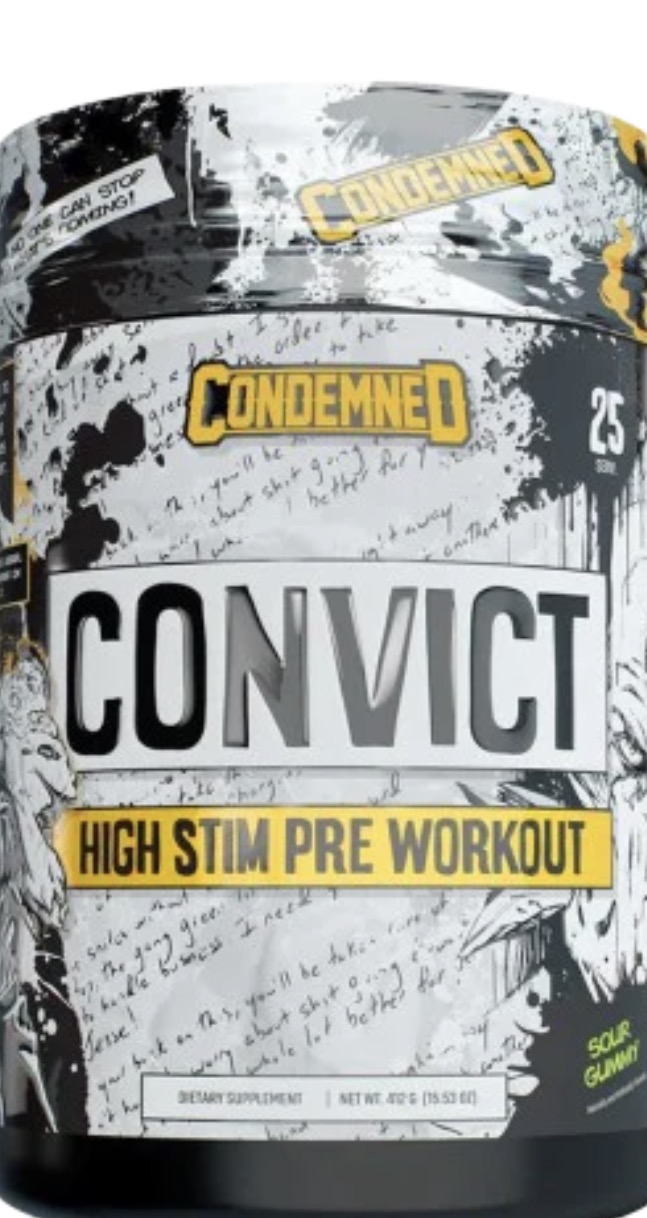 Condemned high stim pre-workout